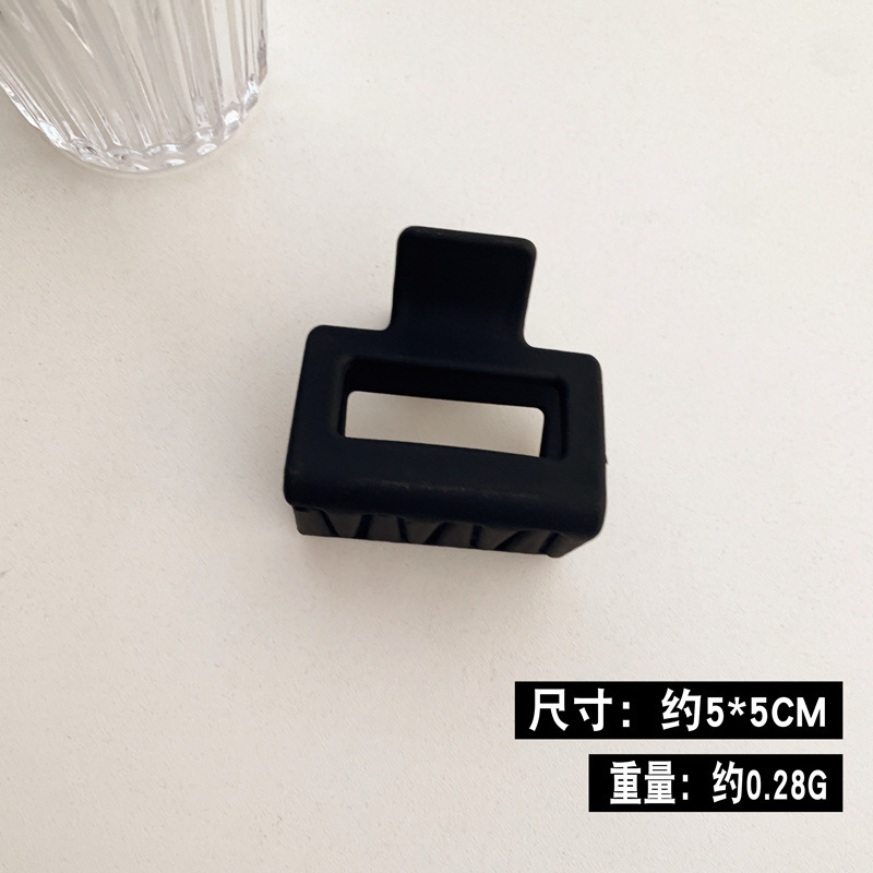 Clip de pelo negro alta Cola de Caballo fijo artefacto horquilla estilo coreano Cabeza trasera horquilla clip de tiburón clip de tamaño pequeño al por mayor