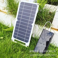 翔日跨境熱賣5V6W6V太陽能板戶外防水太陽能USB充電器光伏