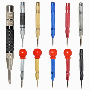 Center punch high-speed steel punch fixed-point punch semi-automatic pressing type positioning punch marking positioning tool