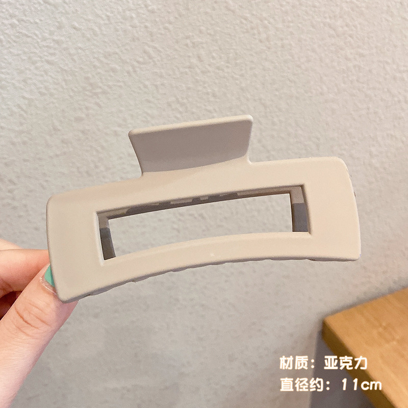 2025 estilo coreano nuevo clip de tiburón grande temperamento elegante pinza para el cabello de alta calidad para mujer