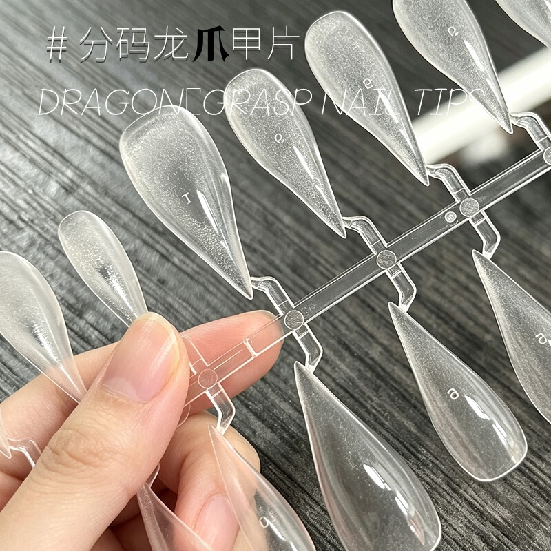 Dragon claw multi-size full-cover irregular-shaped cat claw and eagle claw 3D thickened nail tips, fake nail patches, wearable nail tips wholesale Dragon claw multi-size full-cover irregular-shaped cat claw and eagle claw 3D thickened nail tips, fake nail patches, wearable nail tips wholesale