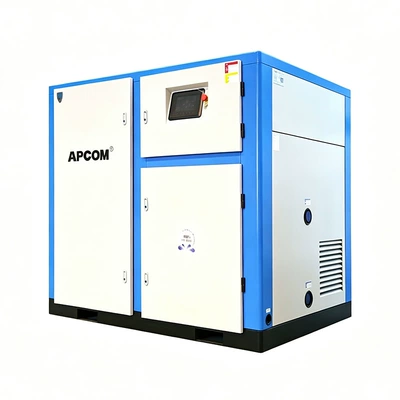 Screw-type permanent magnet variable frequency 30kw oil-free water-lubricated air compressor, air-cooled 37kw air pump air compressor (Hava kompressorları) - oil-free-55kw