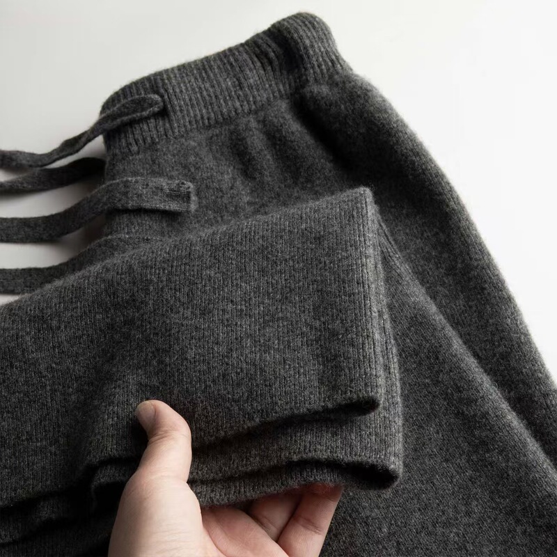 High-quality 100% pure wool wide-leg pants for women, autumn and winter, drapey, petite-friendly, high-waisted, straight-leg, versatile, slimming long pants High-quality 100% pure wool wide-leg pants for women, autumn and winter, drapey, petite-friendly, high-waisted, straight-leg, versatile, slimming long pants