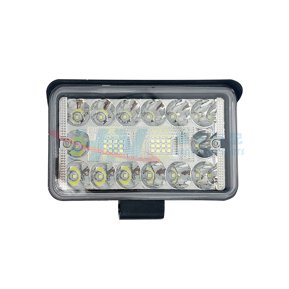 Luz de trabajo del coche rectangular 14LED luz de trabajo del vehículo todoterreno luz de trabajo LED luz de trabajo