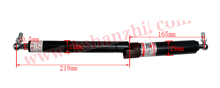 El resorte de gas de la carretilla elevadora es aplicable a la fuerza de la carretilla elevadora de Hangzhou 30HB / N / R cubierta de la turbina de combustión varilla hidráulica neumática varilla telescópica