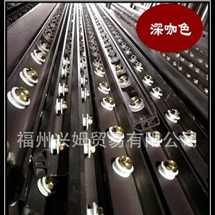 Guangdong Foshan Invisible Protective Net Track Wholesale Manufacturer with Various Screw Configurations Steel Mesh Invisible Safety Net