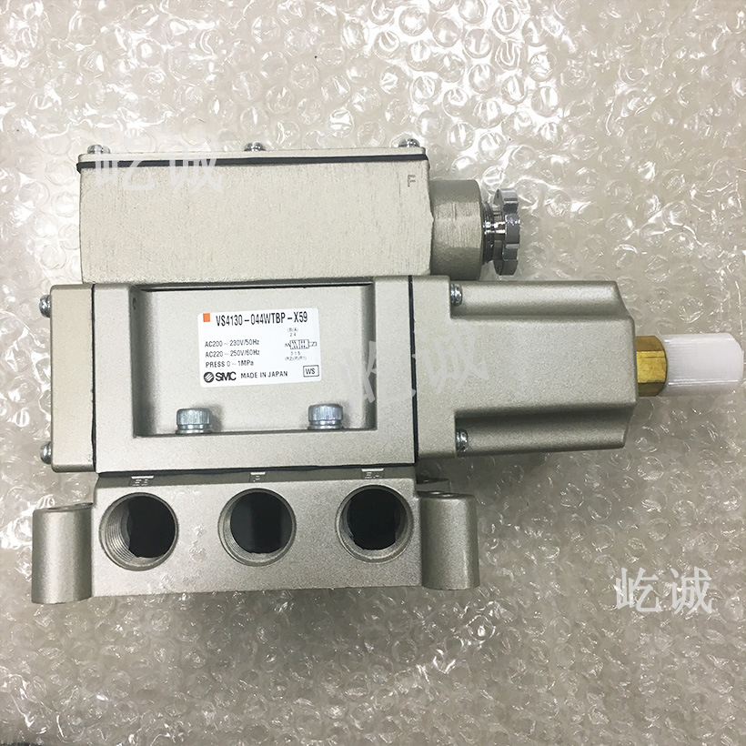 日本SMC全新 VS4130-044WTBP-X59 电磁阀 带消声器