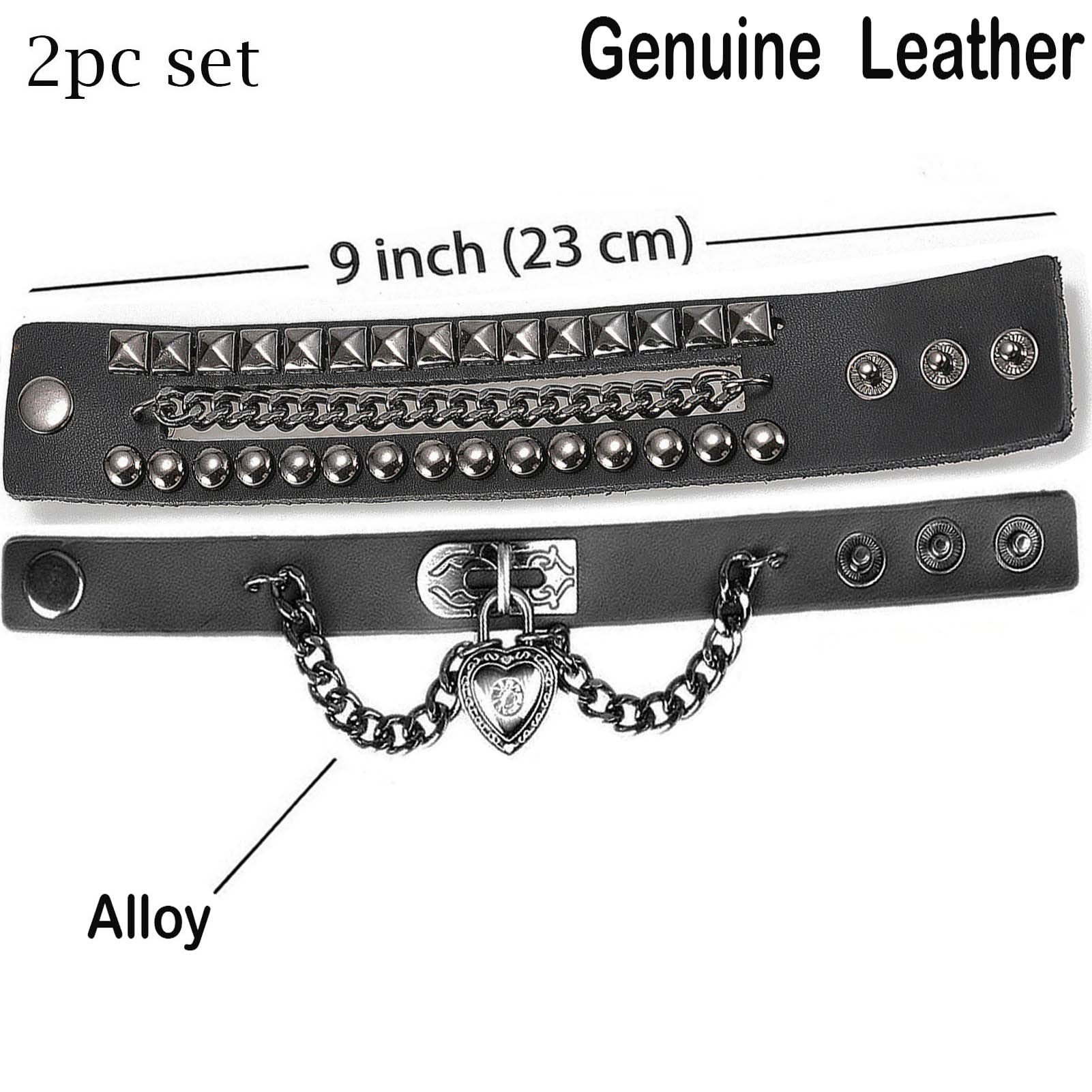 Men's Braided Leather Bracelet Waterproof Hypoallergenic Design_voghion.com