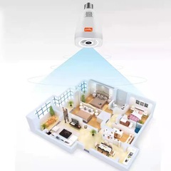 クロスボーダー新型落書き3度パノラマ魚眼監視カメラスマート留守番vr無線wifiカメラ