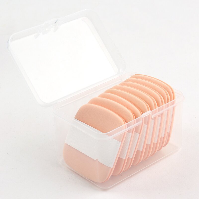 Nuevo 8 piezas de cojín de aire cuadrado seco y húmedo no de látex polvo en caja Pu Xiyinshein / temu un agente de cabello