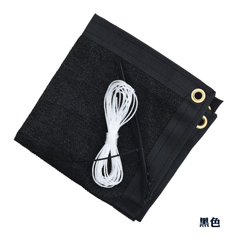 Red de sombra 185g jardín transfronterizo piscina HDPE transpirable vela de sombra transfronteriza shade sial multicolor