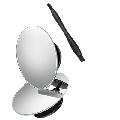 Vehicle, Waterproof High-Definition Blind Spot Auxiliary — Large field of view rear view auxiliary mirror