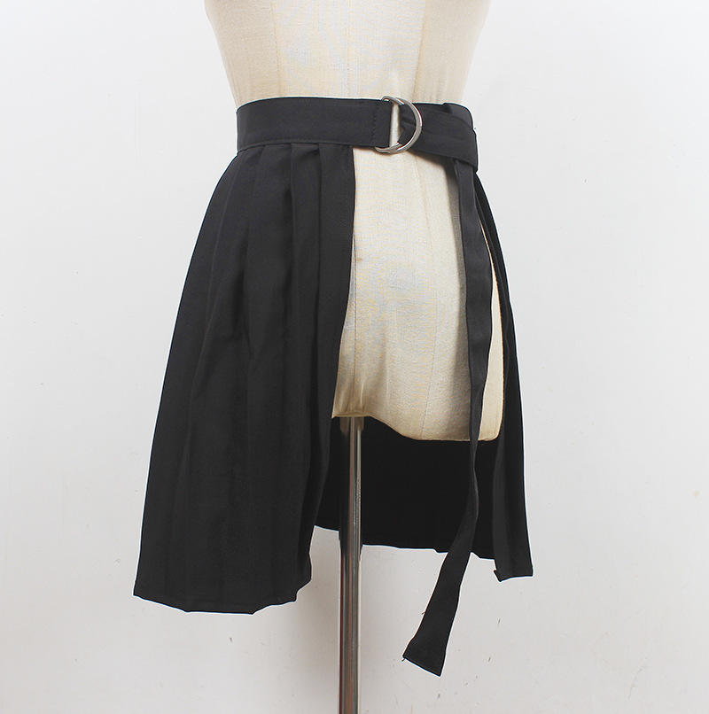 2022 the republic of korea Dongdaemun Early Autumn Korean Edition temperament commute daily Versatile Bouffancy College wind Sense of design skirt