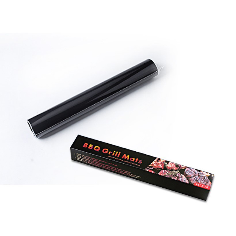 Glass Fiber Non-stick High Temperature BBQ Grilling Mat Outdoor BBQ Meat Mat Teflon BBQ Mat Set