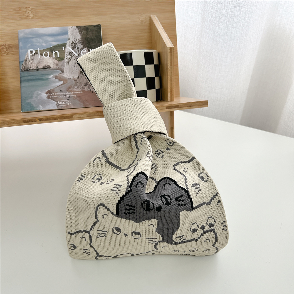 Women's Small Polyester Animal Cute Open Shopping Bags display picture 5