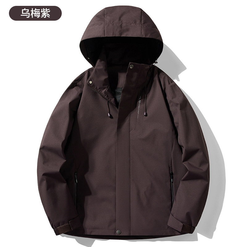 団体購入限定丨ジャケット3in1保温インナー付きアウトドア登山服防風防水ワークジャケットカスタム|undefined