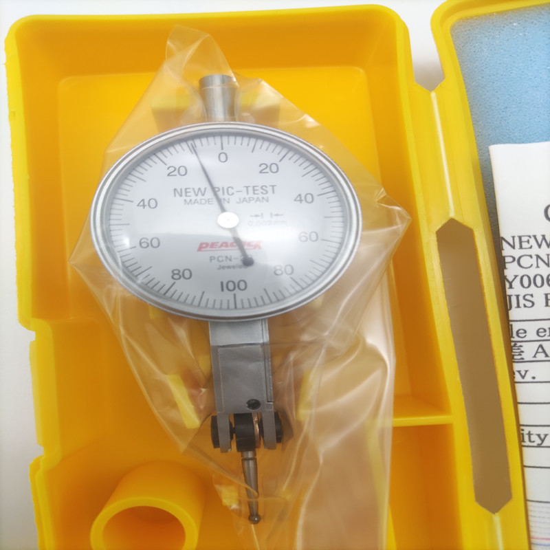 日本孔雀PEACOCK针盘式杠杆表量表PCN-2B上下自动切换杠杆千分表