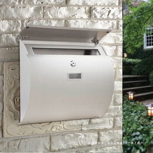 Sample Handling Suggestion Box Complaint Suggestion Box Residential Home Letter Box Outdoor Wall-Hanging Lock Letter Posting Box Aluminum