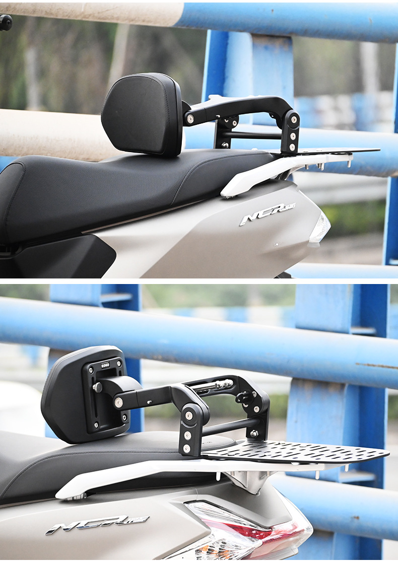 Suitable for Honda Ncr -24.999999999% off Folding Backrest for Driver and Passenger, Scooter Electric Vehicle Folding Backrest Modification
