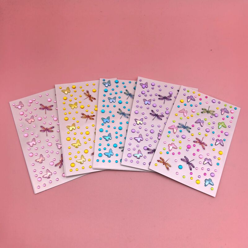 Diamond Stickers for Eye Makeup, Facial Pearls, Children's Dance Stickers, Rhinestones for the Corners of the Eyes, Eyebrow Stickers, Nail Art, No Cutting Required Diamond Stickers for Eye Makeup, Facial Pearls, Children's Dance Stickers, Rhinestones for the Corners of the Eyes, Eyebrow Stickers, Nail Art, No Cutting Required