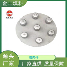 不锈钢泡罩塔盘固阀塔盘平板式多孔筛板塔盘
