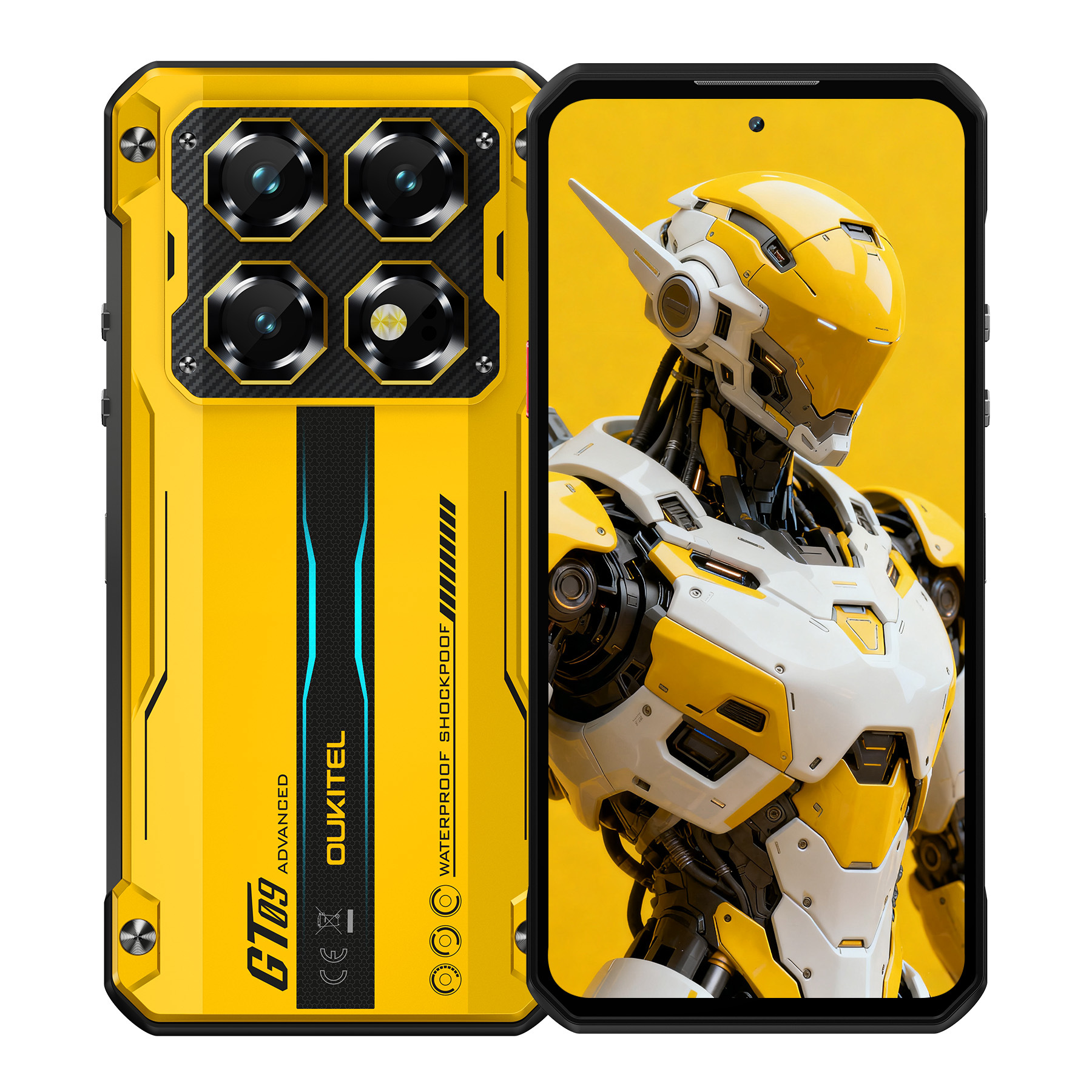 2025 nuevo OQI WP60 7 pulgadas gran pantalla hornet tres teléfonos inteligentes de seguridad entrega en Hong Kong