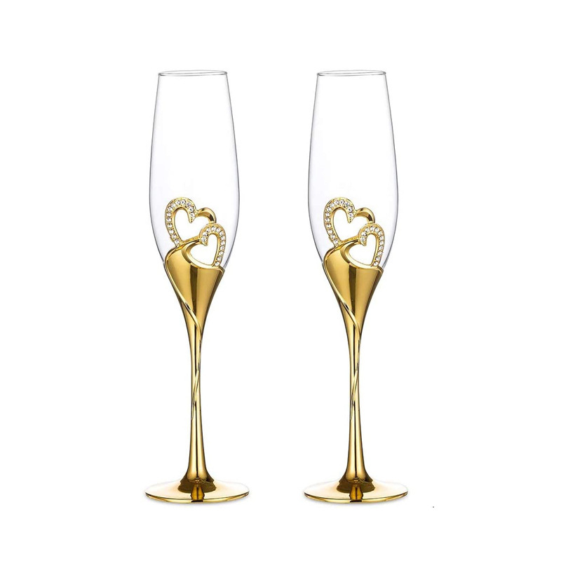 Alloy Metal Cup, Champagne Glass, Valentine's Day Set, Wedding Gift, Glass Wine Glass, Red Wine Goblet Alloy Metal Cup, Champagne Glass, Valentine's Day Set, Wedding Gift, Glass Wine Glass, Red Wine Goblet