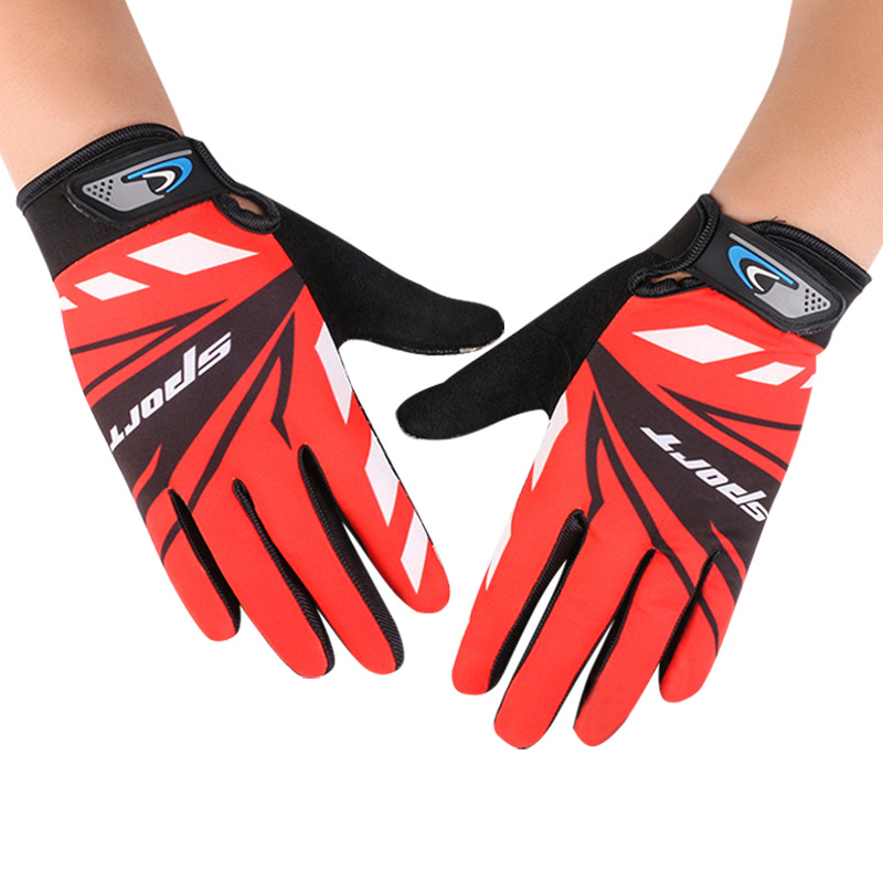 Guantes de protección solar al aire libre nuevos hombres y mujeres deportes guantes de pantalla táctil de dedo completo guantes de escalada de motocicleta de fitness
