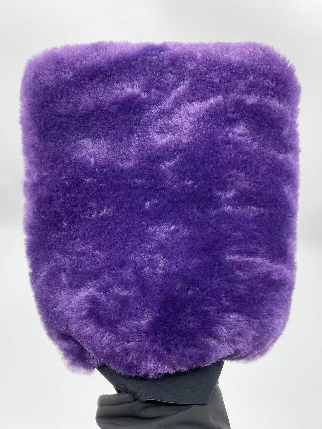Wool Car Wash Gloves, Thickened and Fleece-Lined Car Cleaning Gloves, Household Cleaning Gloves, Car Beauty Supplies