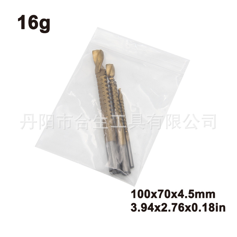 6 Unid vio taladro carpintería taladro del agujero de Oro vio el taladro del diente de madera junta de perforación ranura DIY especial en forma de agujero