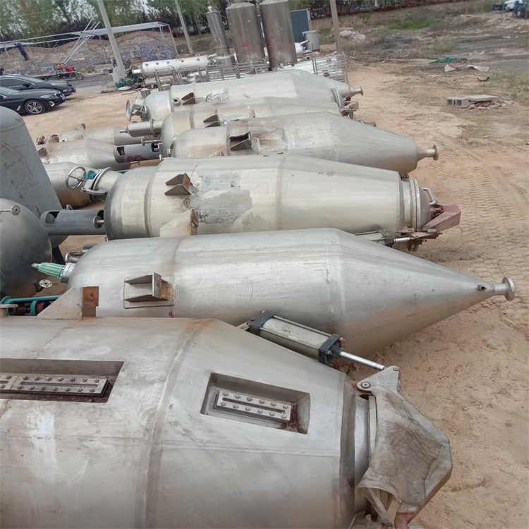 二手提取罐 2立方中草药动态提取罐外盘管加热式渗漉罐九成新盛源