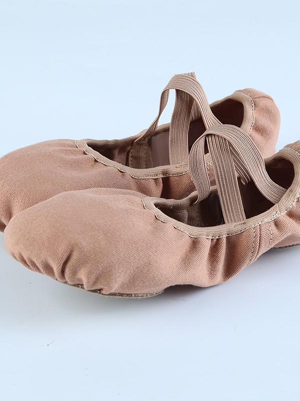 Zapatos de baile camel zapatos de entrenamiento de suela suave para mujer zapatos de garra de gato para adultos zapatos de lona zapatos de ballet para niños chinos