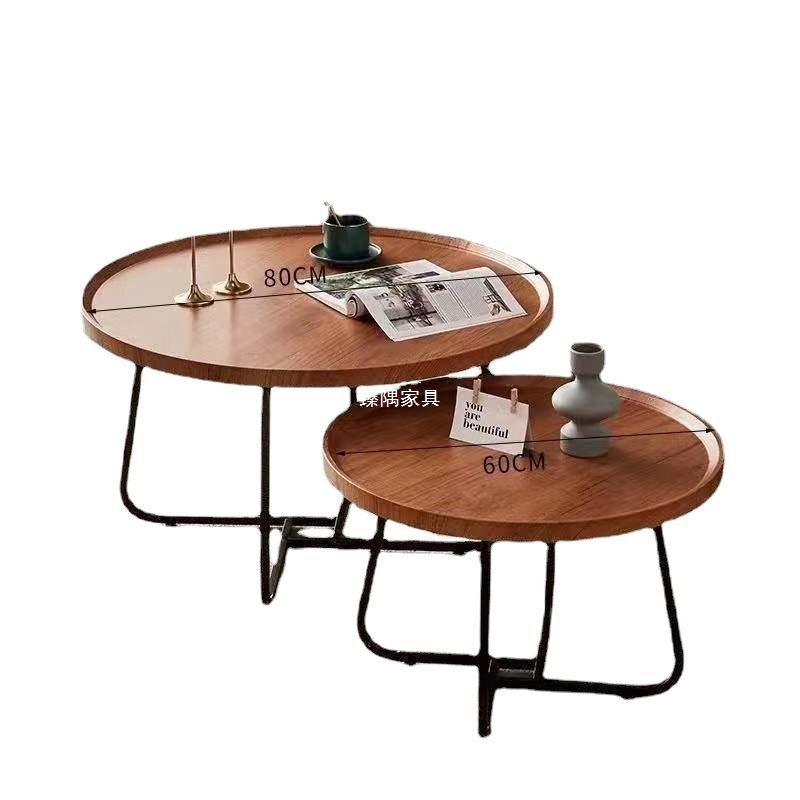 Mesa de té multifuncional al por mayor transfronteriza, mesa de té moderna y simple, sala de estar doméstica, mesa de té redonda combinada, mesa de té