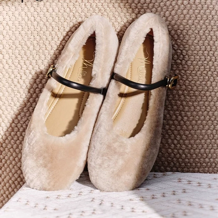 Один педаль простой туфли на низком каблуке родитель-ребенок