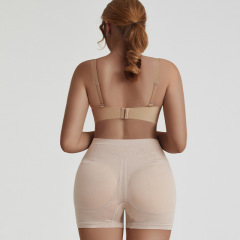 Cross-border high-waist shaping padded fake buttocks full hips and arms flat-angle pants lifting buttocks and hips tucking in underwear with lifted buttocks