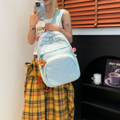 在庫ありバックパック新しいカジュアル大容量ins韓国スタイルカレッジスタイル超軽量多用途バックパックYL1001