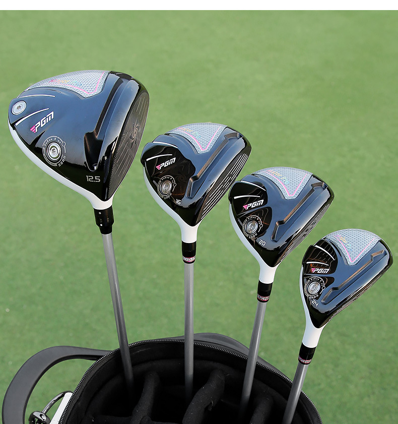 Bộ gậy golf PGM Major Pro nữ sợi carbon titan số 1 có thể điều chỉnh góc — Sakura Pollen #1 trục gỗ hạng L Carbon [với nắp đầu], Sakura Phấn hoa # Số 3 Gỗ L Cột Carbon [Với nắp đầu], Sakura Pollen # Số 5 trục gỗ hạng L Carbon [Có mũ trùm đầu], Sakura Phấn hoa #4h Thanh sắt L Thanh Carbon [với nắp đầu] chi tiết 13