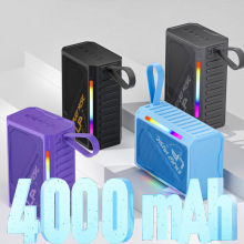 新款蓝牙音箱小钢炮大功率重低音炮户外家用多功能迷你音响充电宝