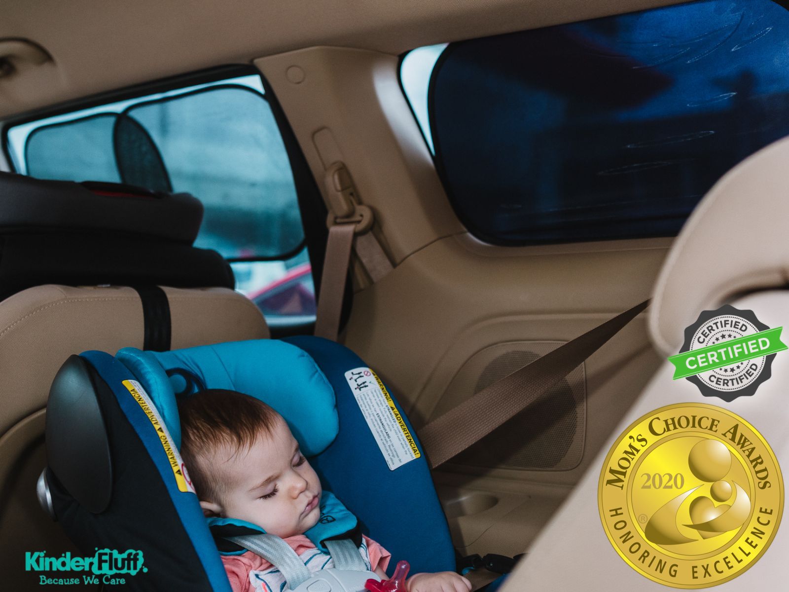 Cross-Border Car Sun Visor Universal Super Sticky Adsorption Car Window Sunshade Baby Curtain Side Shield Car Sunshade