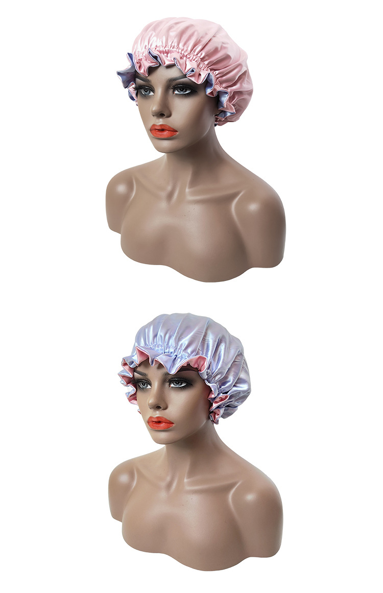 大木耳边双层睡帽_08