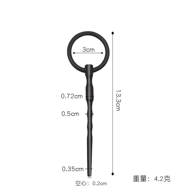 Horse Eye Stick Silicone Urethral Dilator Set, Hollow Male Catheter Training Sticks — detail image 4