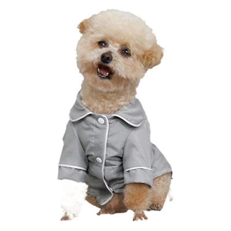 Многоразмерная одежда для домашних животных, летняя тонкая домашняя пижама, дышащая Teddy Schnery, летняя одежда для маленьких больших собак