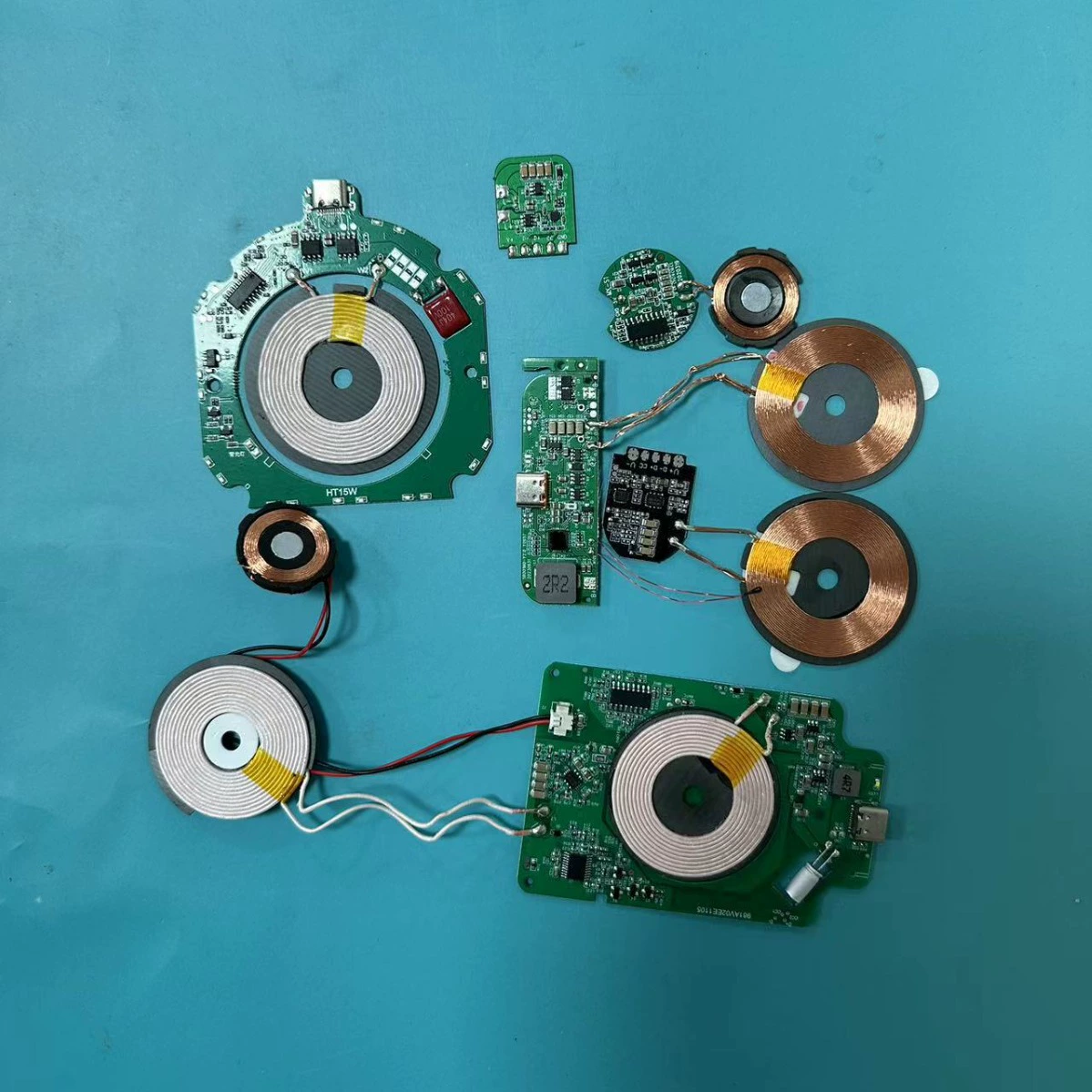 Модуль беспроводной зарядки 15WQCPD, магнитная беспроводная зарядка, решение PCBA, модуль беспроводной зарядки