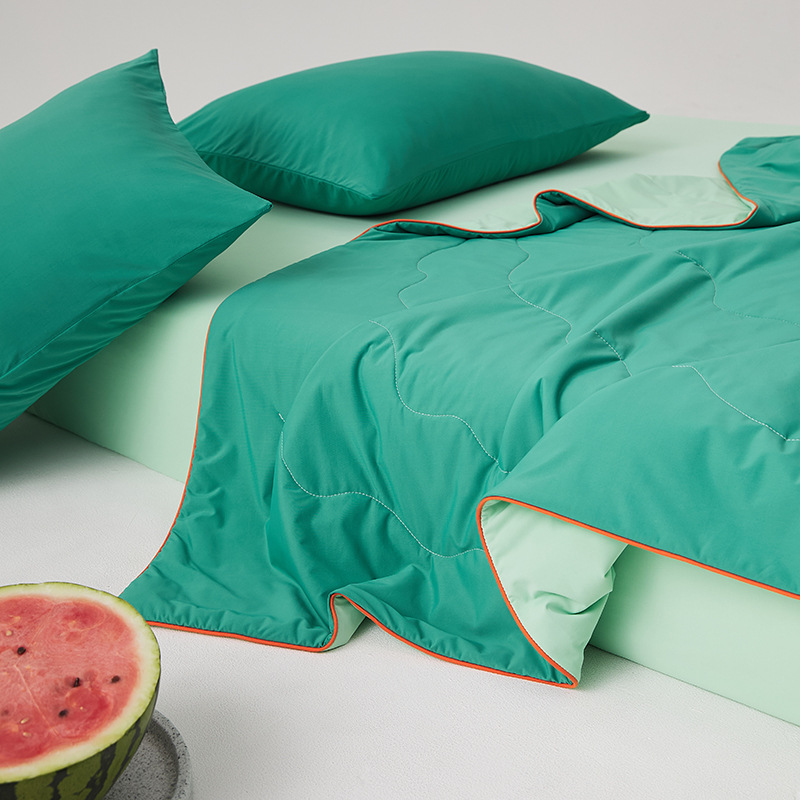 Class A Snow Silk Inlaid Rope Summer Quilt Air-conditioning Quilt with Lyocell Filling Not Easy to Pilling Not Easy to Hook Silk Gift Box