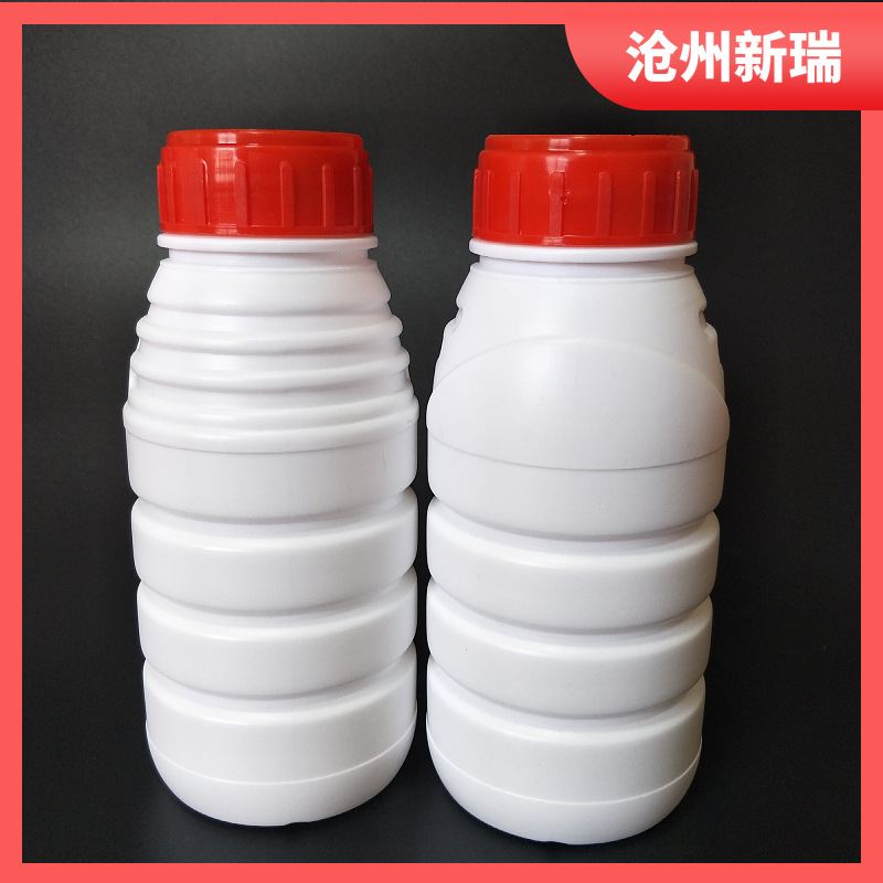 厂家定做500ml液体瓶 PE 高阻隔三层复合农药农化鱼药塑料包装瓶