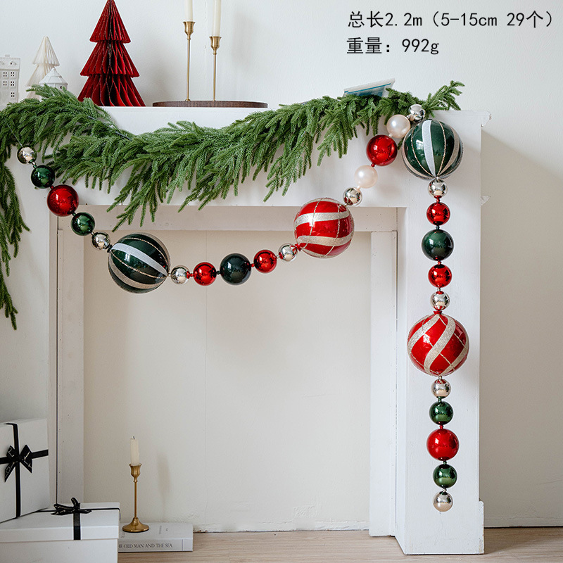 クリスマス装飾15cm彩色クリスマスボールクリスマスツリー装飾デパートのショーウインドーに大きなボールペンダントを配置する|undefined
