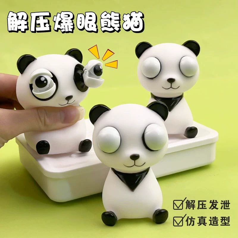 Слайм, релаксант, игрушка, панда, антистресс, оптовая продажа
