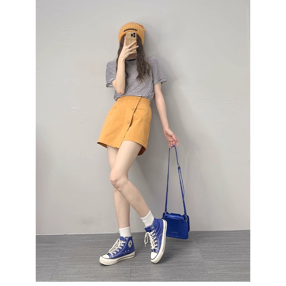 노란색
