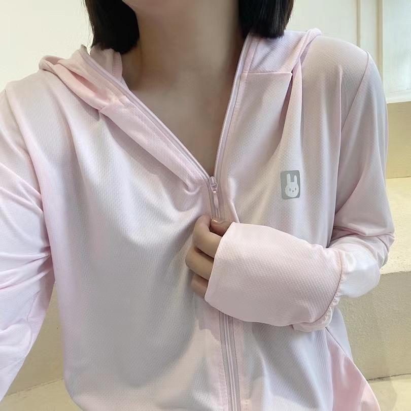 Verano japonés ropa de protección solar mujeres UPF50 + ala de seda de hielo de las mujeres blusa transpirable protección UV Riding BRIM ropa