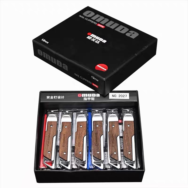 Omeida 2027 Sharp Inclined Nail Clipper Nail Clipper Pointed Large small size Adult Children Nail Clipper Pedicer